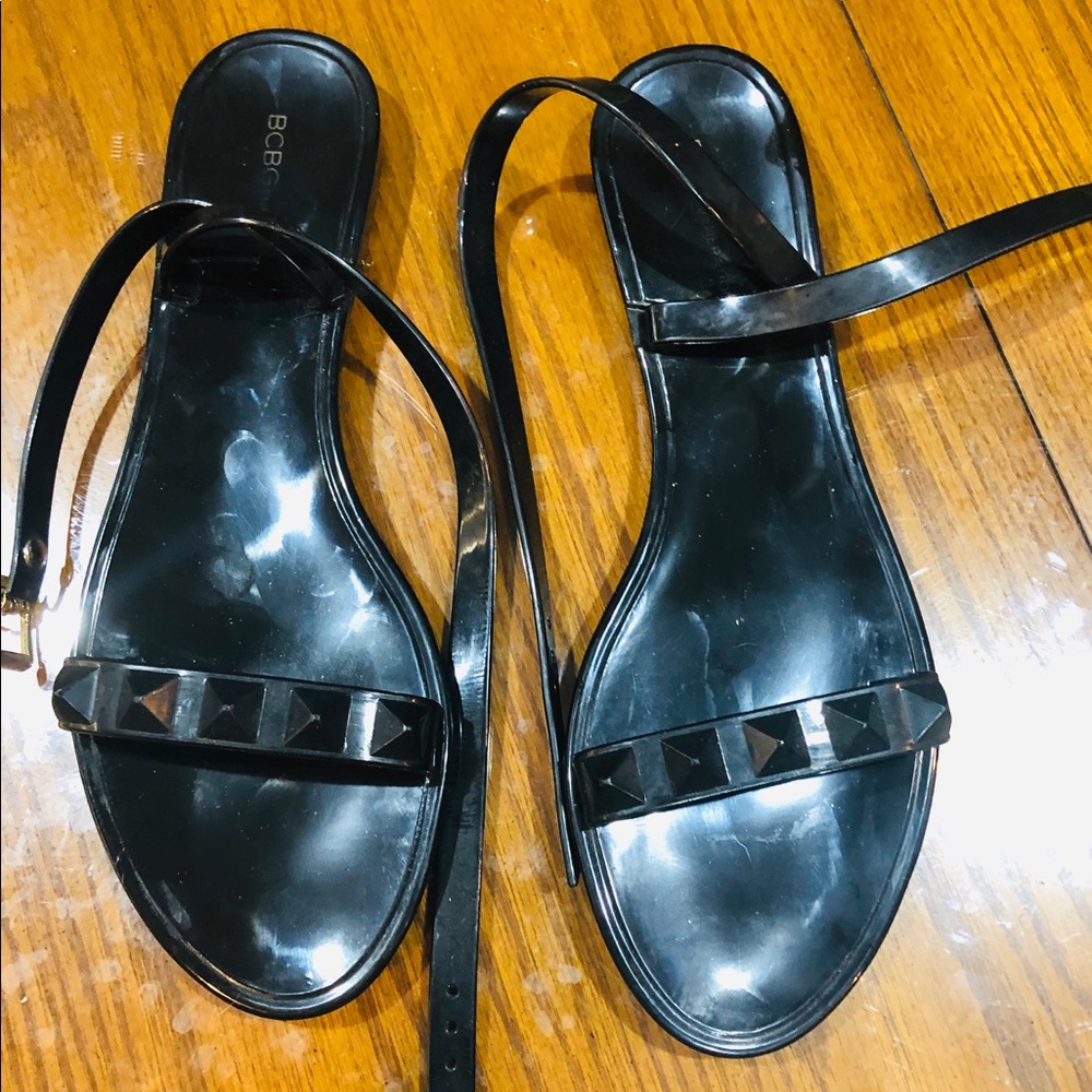 Black Sandals worn twice!